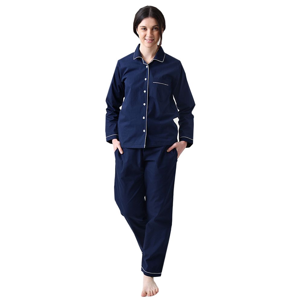 Little West Street - Women Midnight Navy Pajama Set