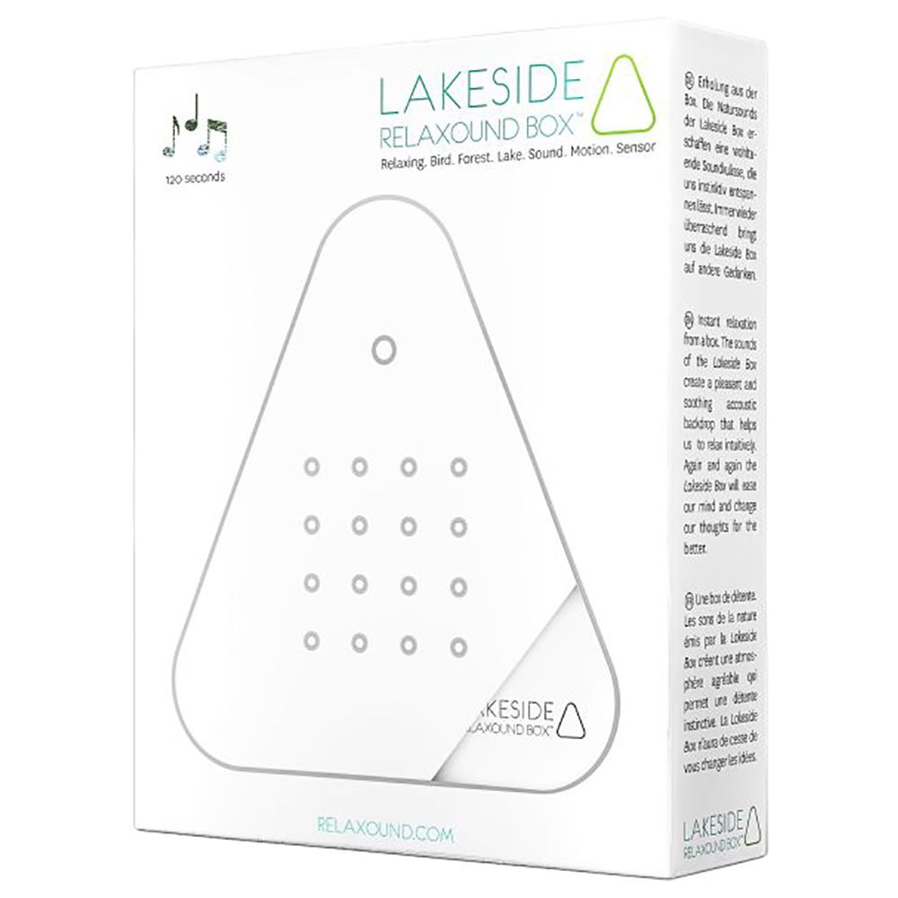 Zwitscherbox - Lakeside Relaxound Box - White