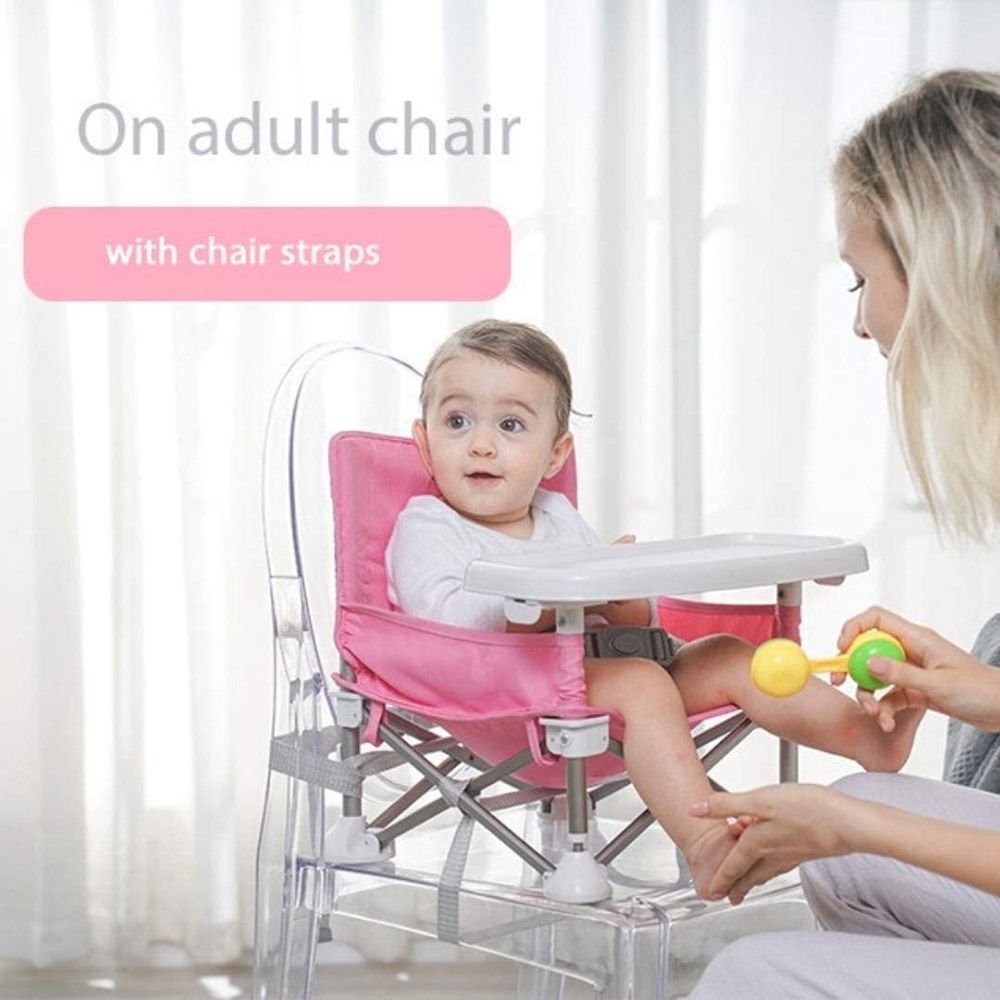 Mumfactory - Baby Floor Booster Feeding Chair - Pink