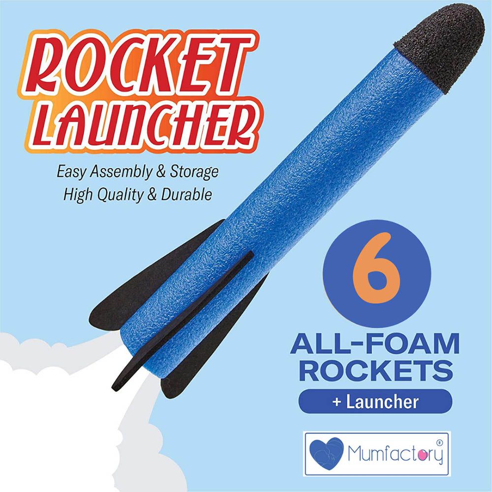 Mumfactory Air Rocket Launcher Outdoor Toy For Kids