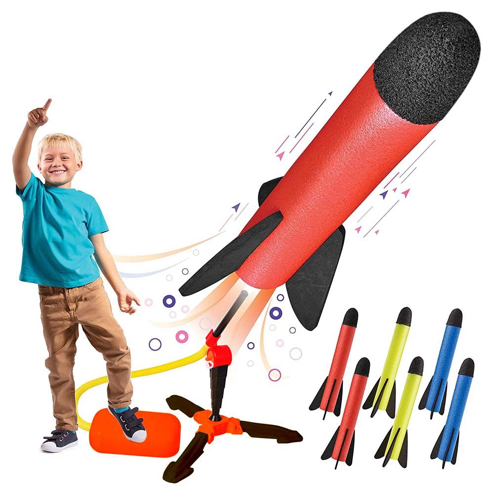 Mumfactory Air Rocket Launcher Outdoor Toy For Kids