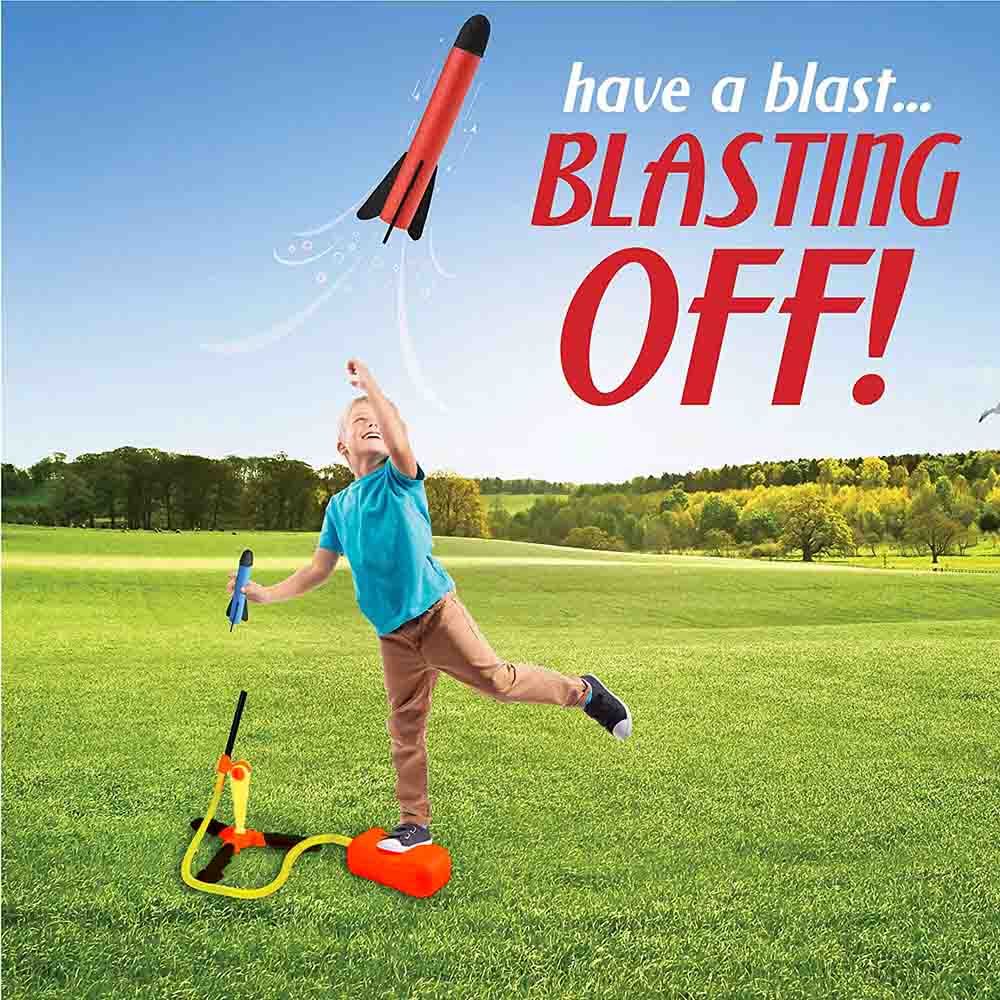 Mumfactory Air Rocket Launcher Outdoor Toy For Kids