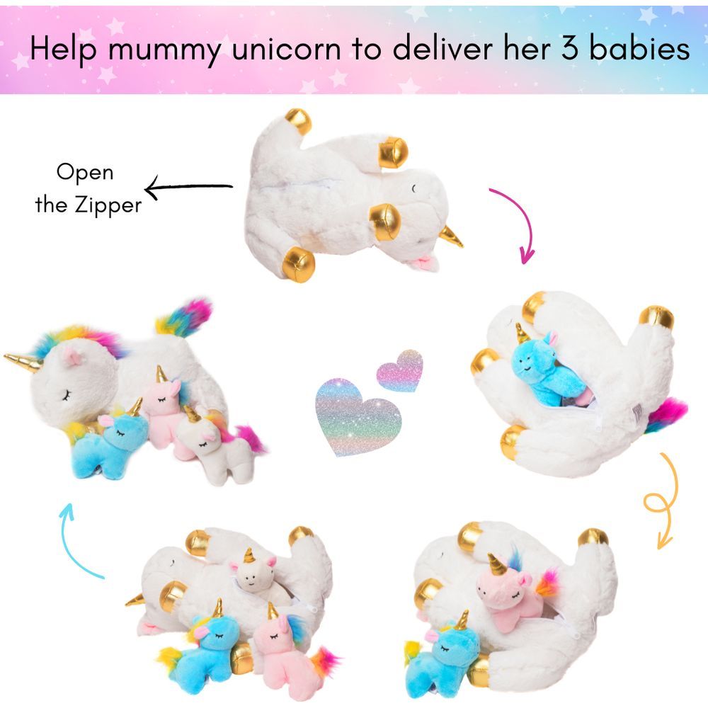 Mumfactory - Unicorn Plush Toys for Girl