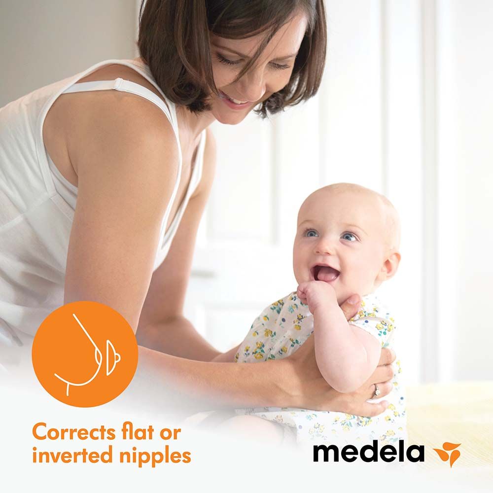 Medela - Nipple Formers for Flat and Inverted Nipples - Pack of 2