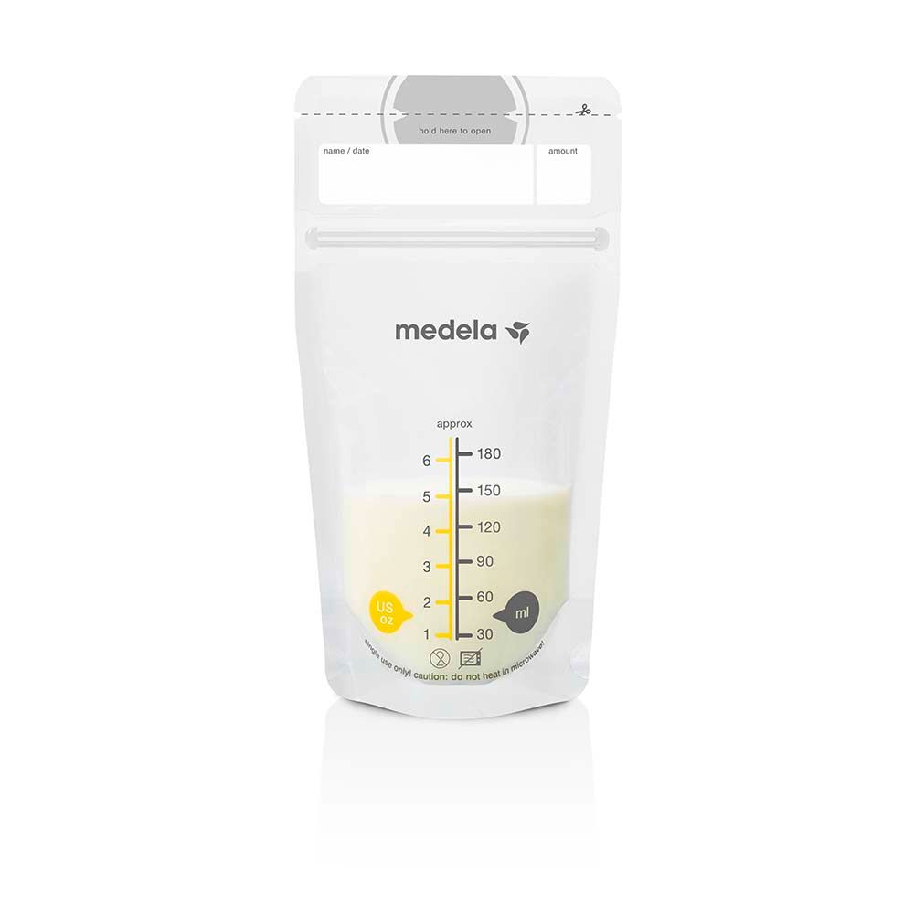 Medela - Breastmilk Storage Bags Ready To Use Multipurpose Pack of 25