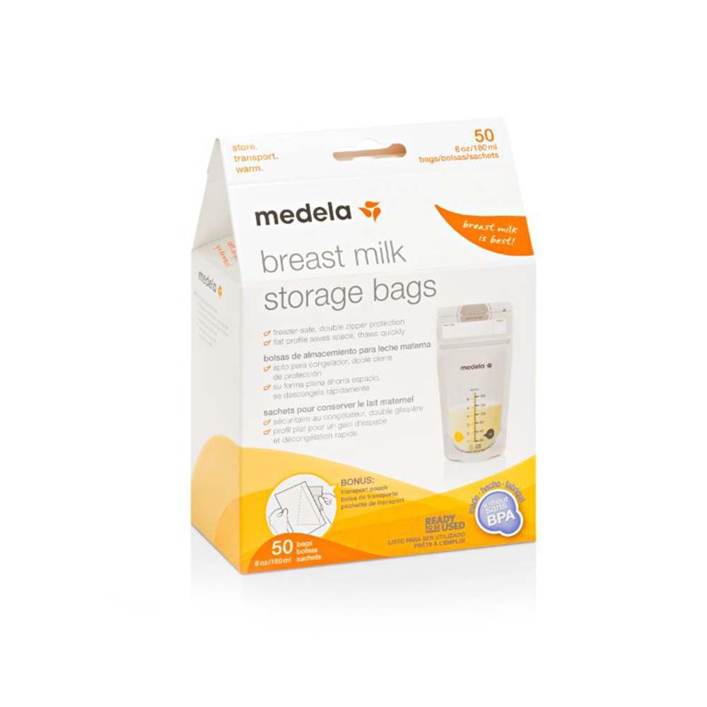 Medela - Breastmilk Storage Bags Ready To Use Multipurpose Pack of 25