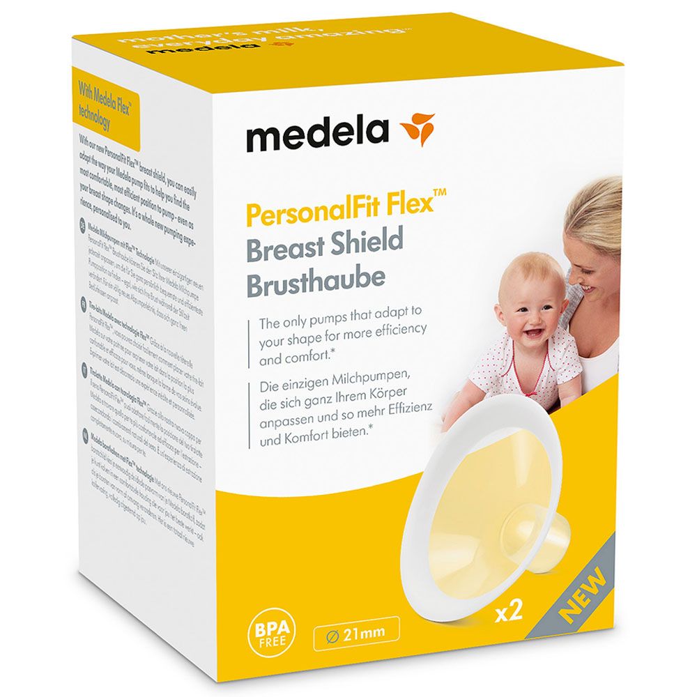 Medela - Breast Shields PersonalFit Flex Breastshields S - 21mm 2pcs