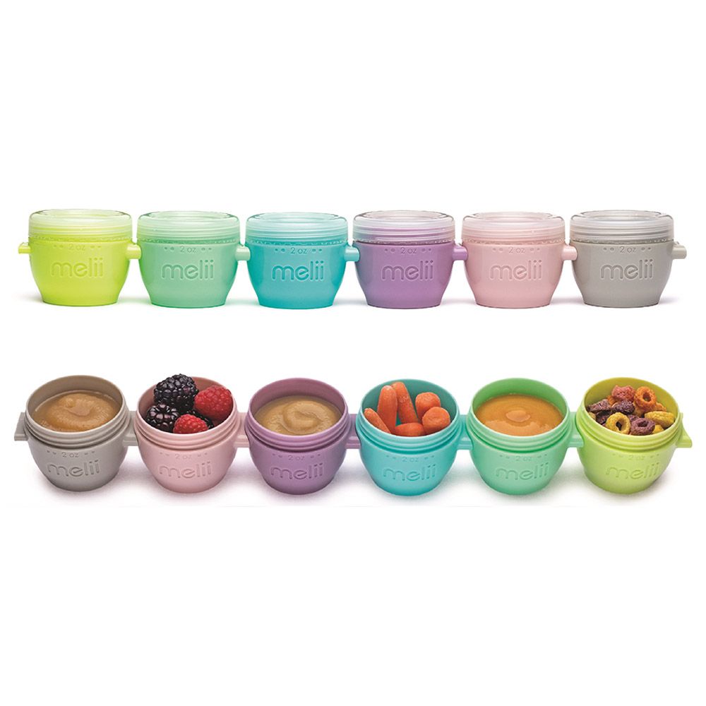 Melii - Snap & Go Pods - 2Oz - Set Of 6 