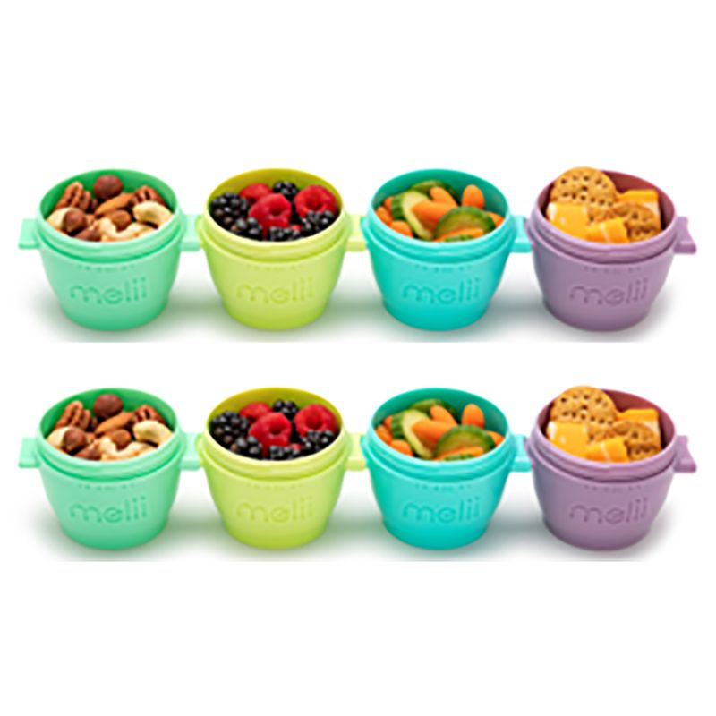 Melii - Snap & Go Pods - 4Oz - Set Of 8 