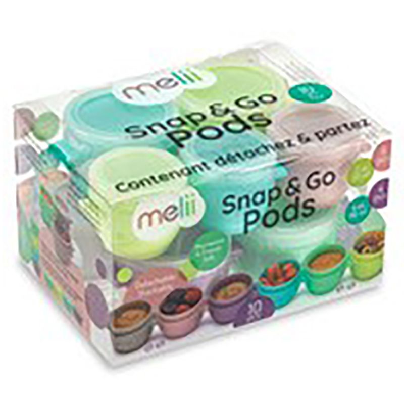 Melii - Snap & Go Pods - 2Oz - Set Of 10