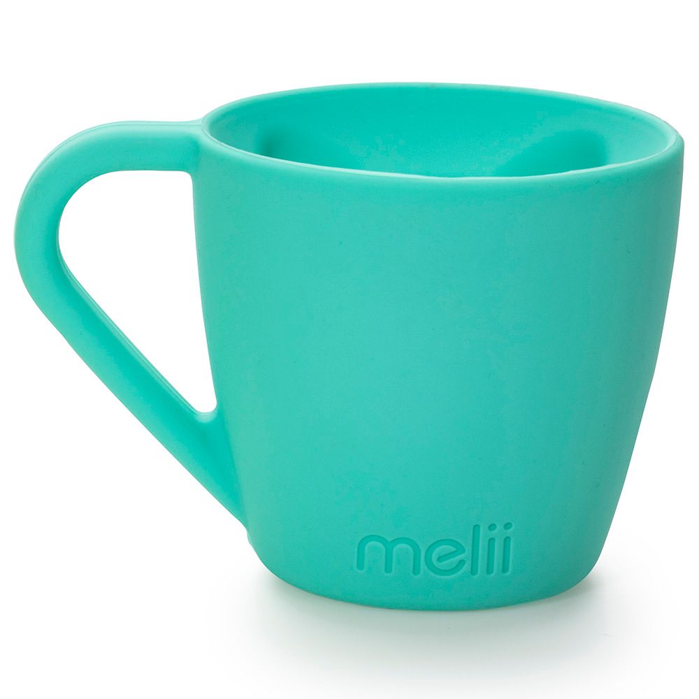 Melii - Silicone Mug Bear - Turquoise