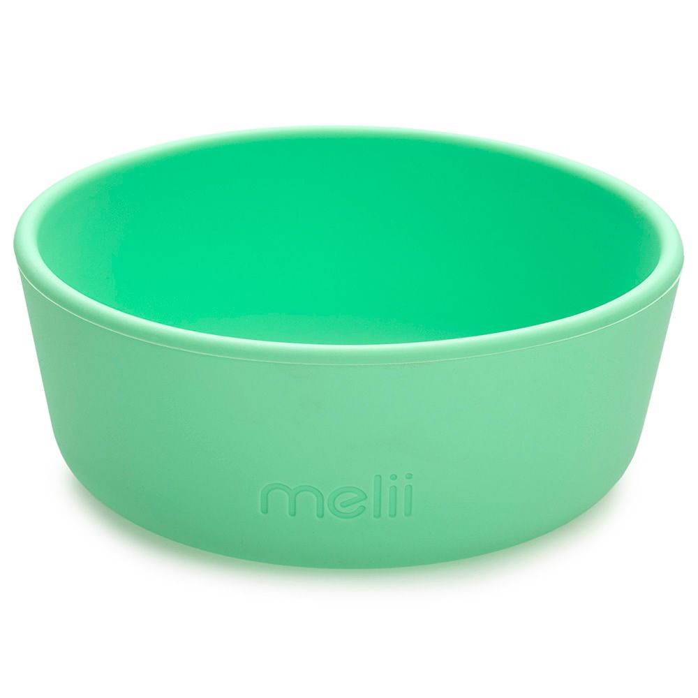 Melii - Silicone Feeding Set - 3pc - Green