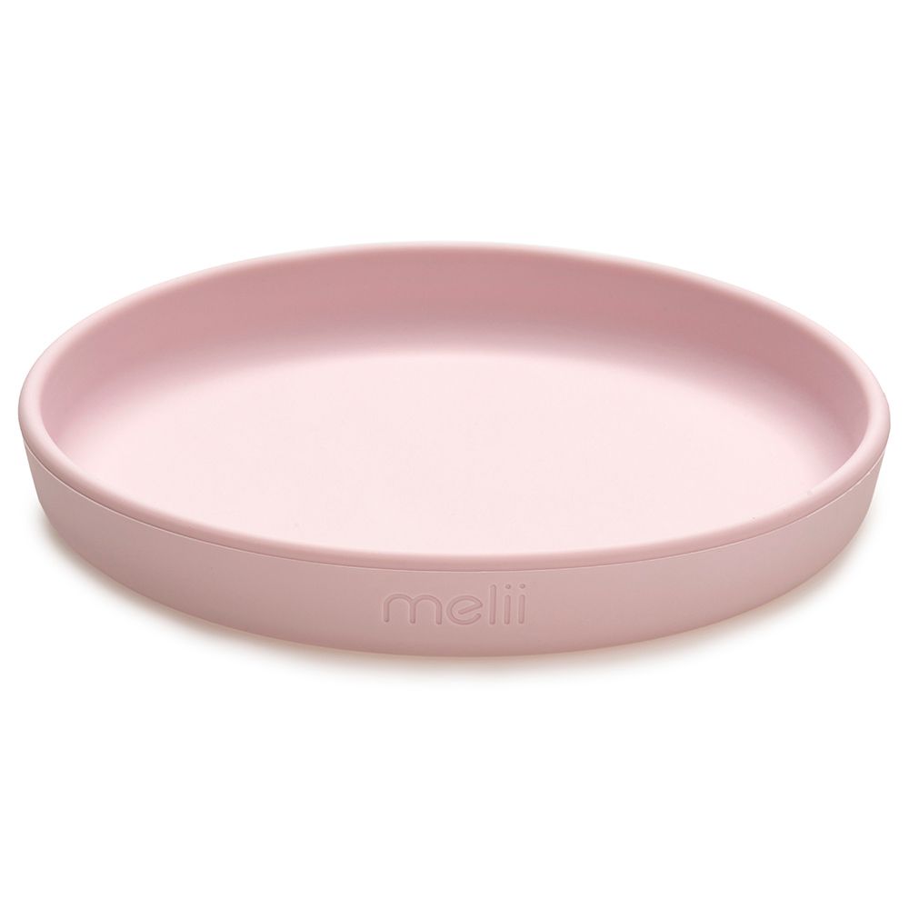 Melii - Silicone Feeding Set - 3pc - Pink