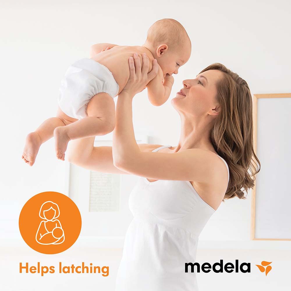 Medela - Nipple Shields Ultra-thin Soft Silicone Natural-Fit 24mm 2pcs