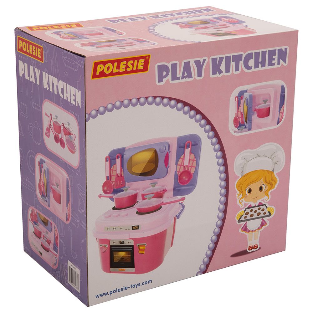 Polesie - Kitchen Playset - Pink