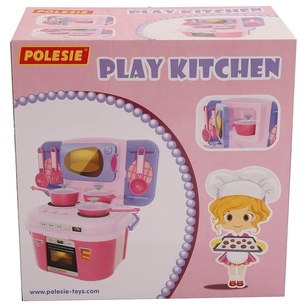 Polesie - Kitchen Playset - Pink