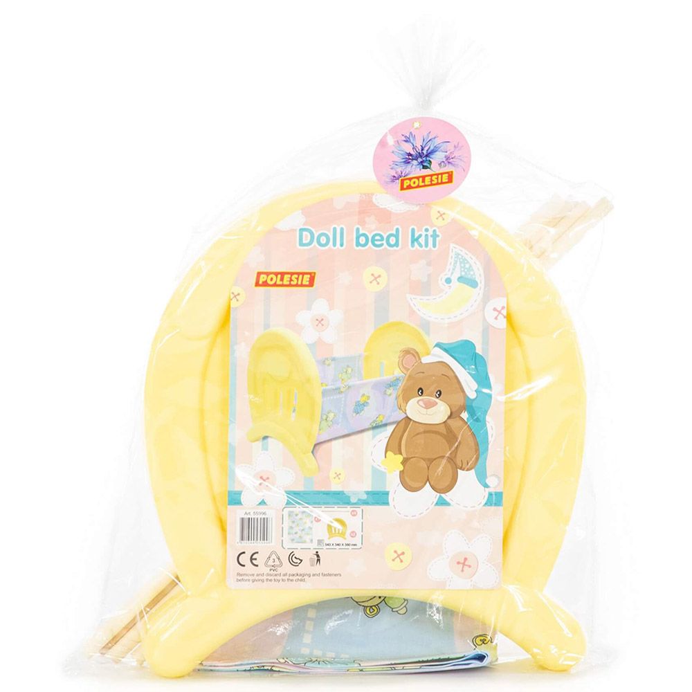 Polesie - Doll Bed Kit - Yellow