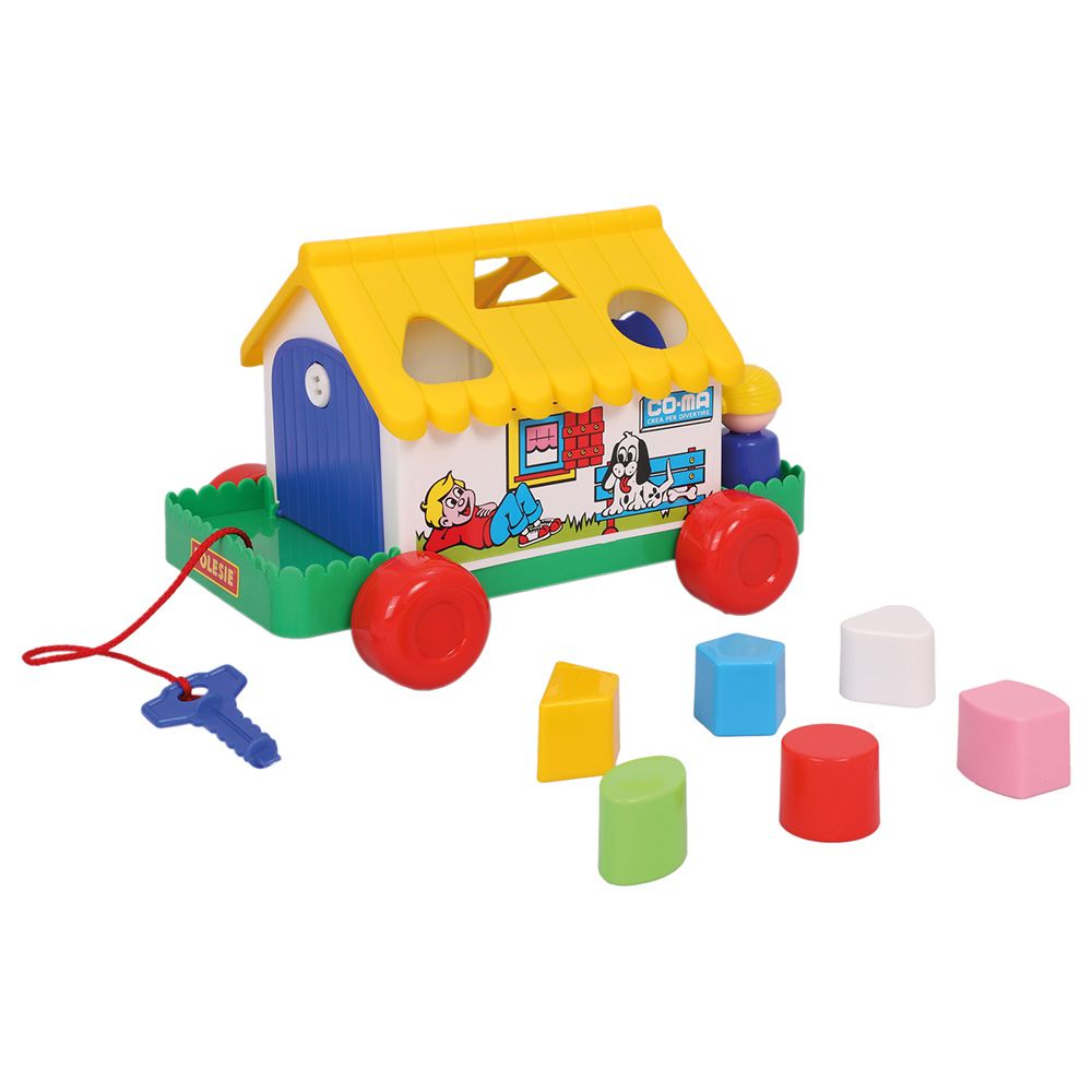 Polesie - Shape-And-Sort House - Assorted 1pc