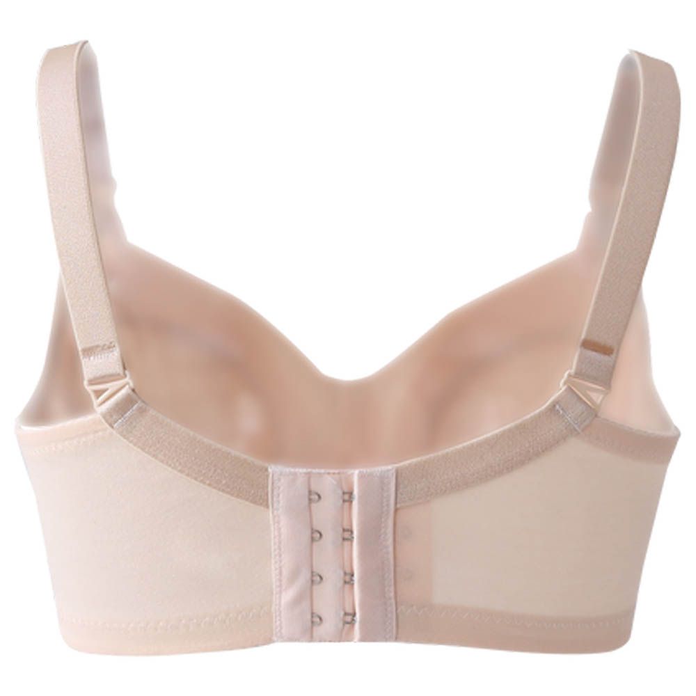 Okus - Comfy Cotton Maternity & Nursing Bra - Beige