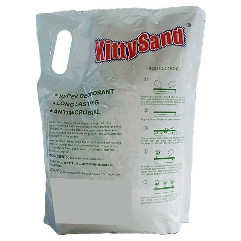 Kitty Sand - Natural Tofu Cat Litter - 6L/2.5kg