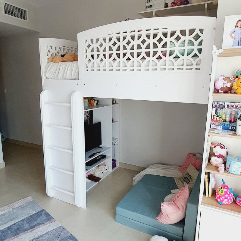 Moon Kids - Bunk Bed with Cosy Corner