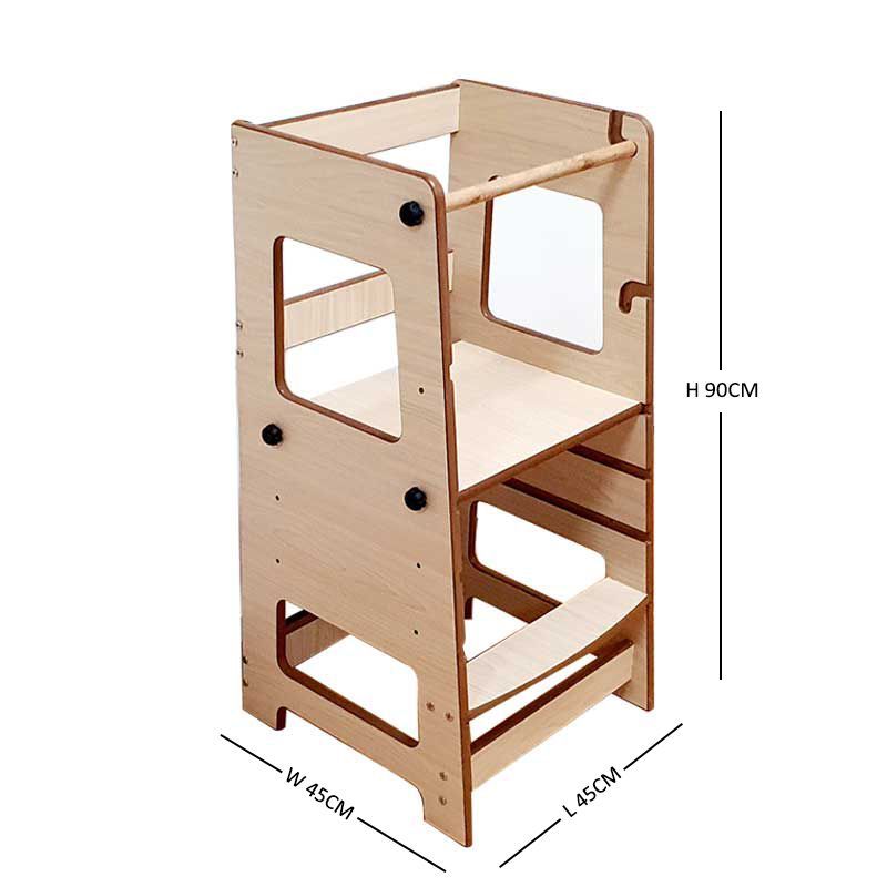 MK - Adjustable Learning Tower - Maple