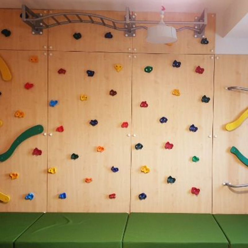 Moon Kids - Climbing Wall With Monkey Bars - 6 Panels