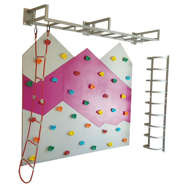 Moon Kids - Mountain Climbing Wall With Monkey Bars, Medium