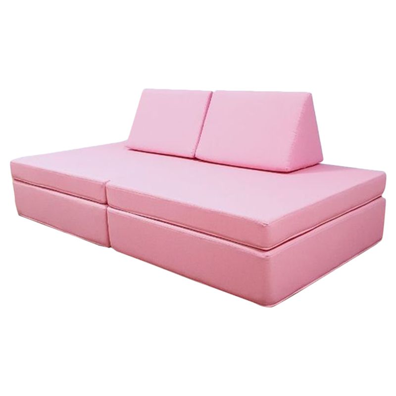 Moon Kids - Play Sofa - Light Pink Cotton