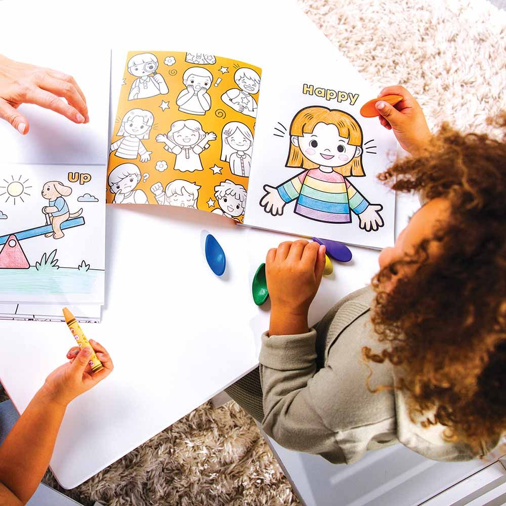 Ooly - Toddler Color-In' Book - Feelings