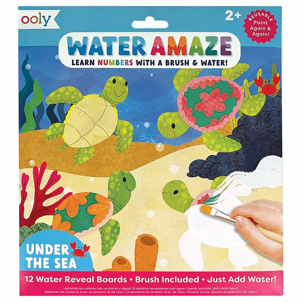 Ooly - Water Amaze Water Reveal Boards - Under The Sea