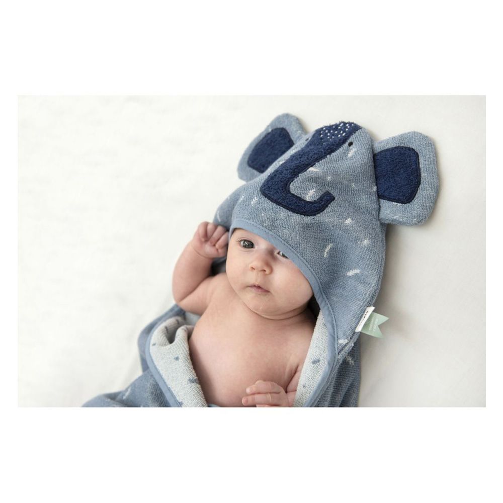 Trixie - Hooded Towel - Mrs. Elephant