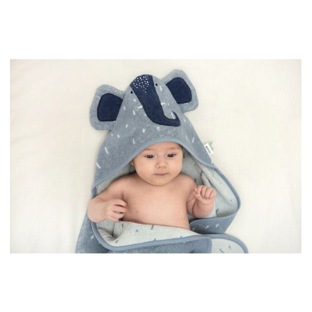 Trixie - Hooded Towel - Mrs. Elephant