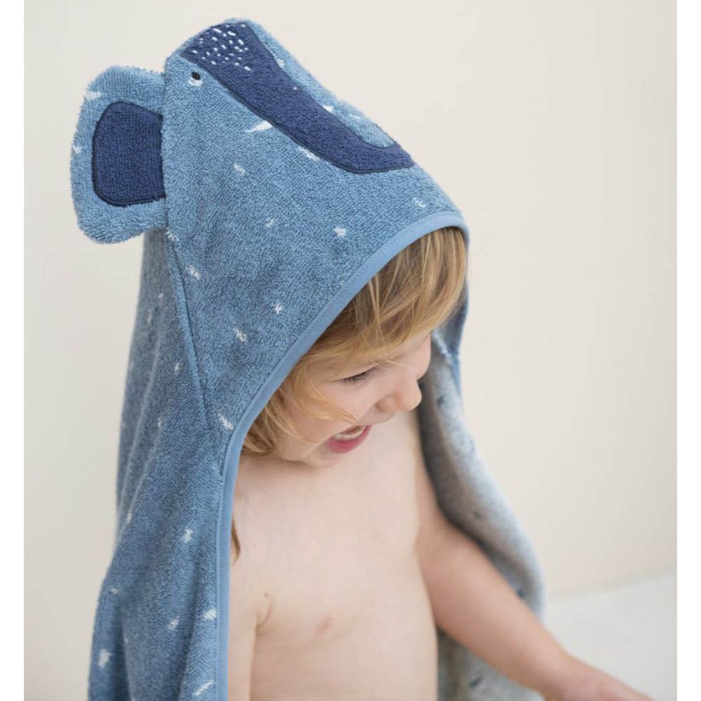 Trixie - Hooded Towel - Mrs. Elephant - 70x130cm