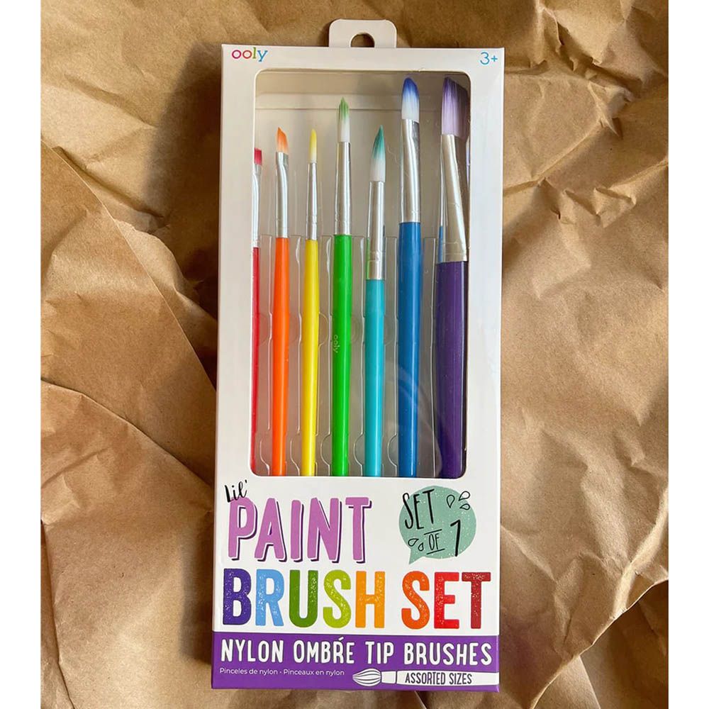 Ooly - Lil Paint Brushes - Set Of 7 