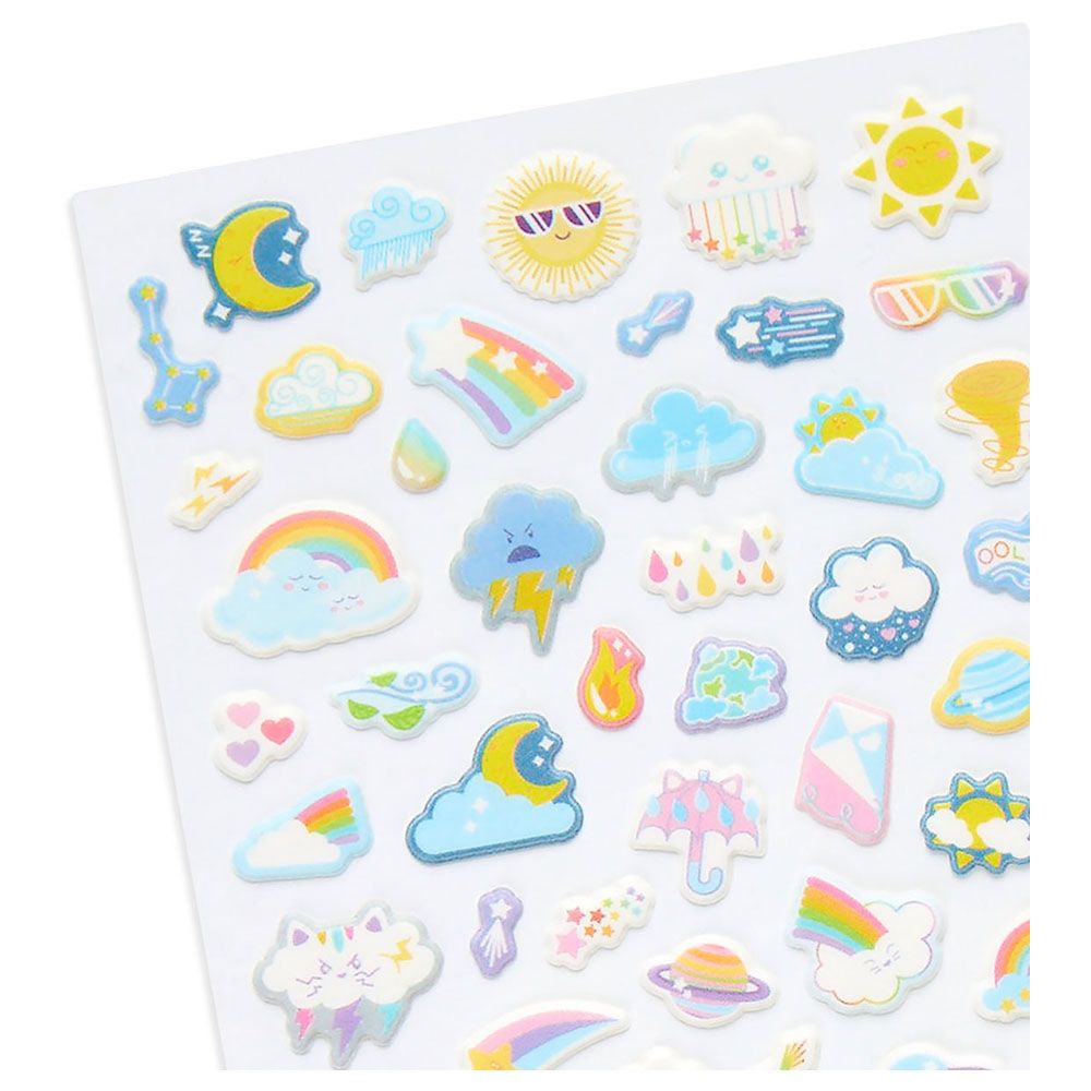 Ooly - Stickiville Stickers - Standard - Weather Pals