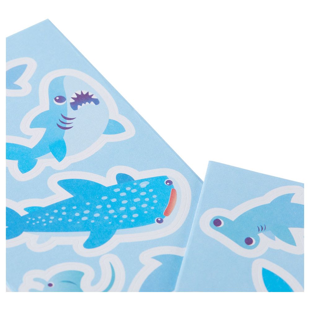 Ooly - Stickiville Stickers - Skinny - Sharks & Rays