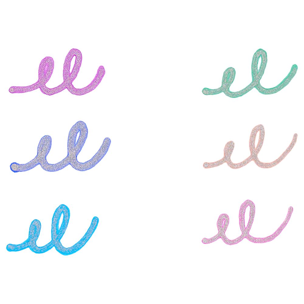 Ooly - Silver Linings Outline Markers - Set Of 6