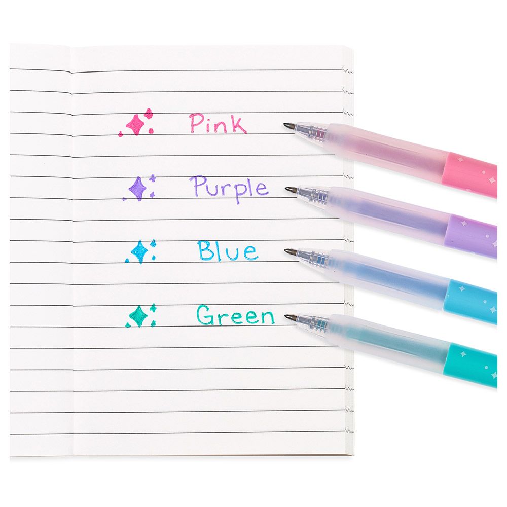 Ooly - Oh My Glitter! Gel Pens - Set Of 4