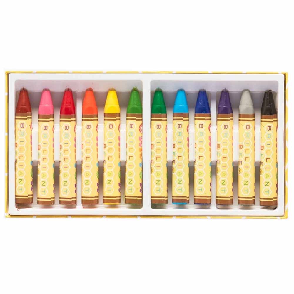 Ooly - Brilliant Bee Crayons - Set of 12