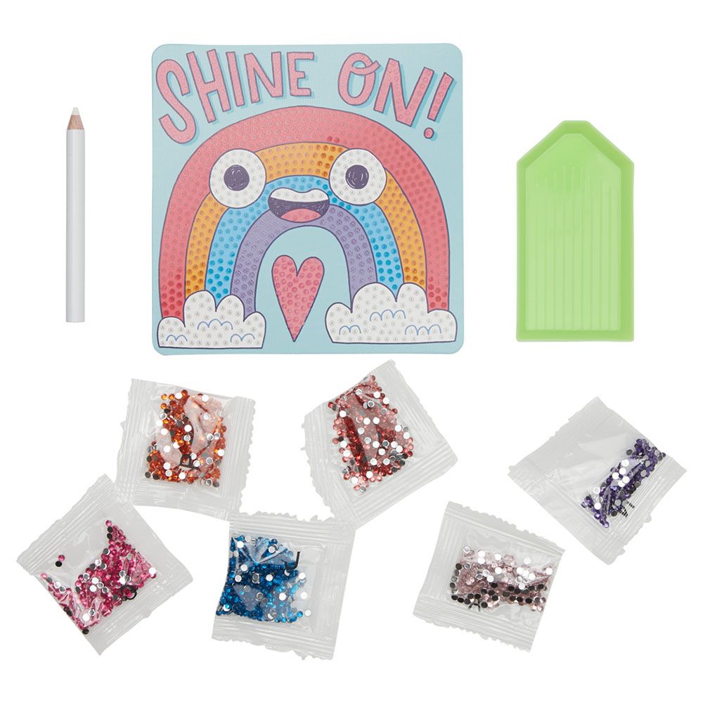 Ooly - Razzle Dazzle Mini Gem Art Kit - Rad Rainbow