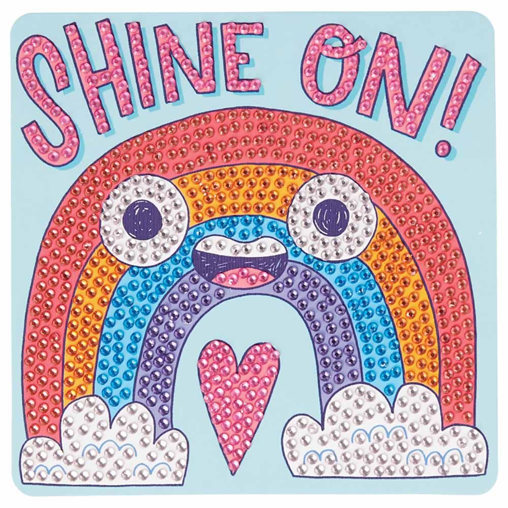 Ooly - Razzle Dazzle Mini Gem Art Kit - Rad Rainbow