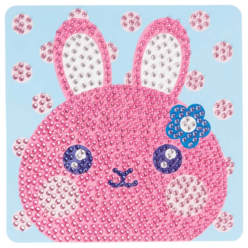 Ooly - Razzle Dazzle Mini Gem Art Kit - Bouncy Bunny