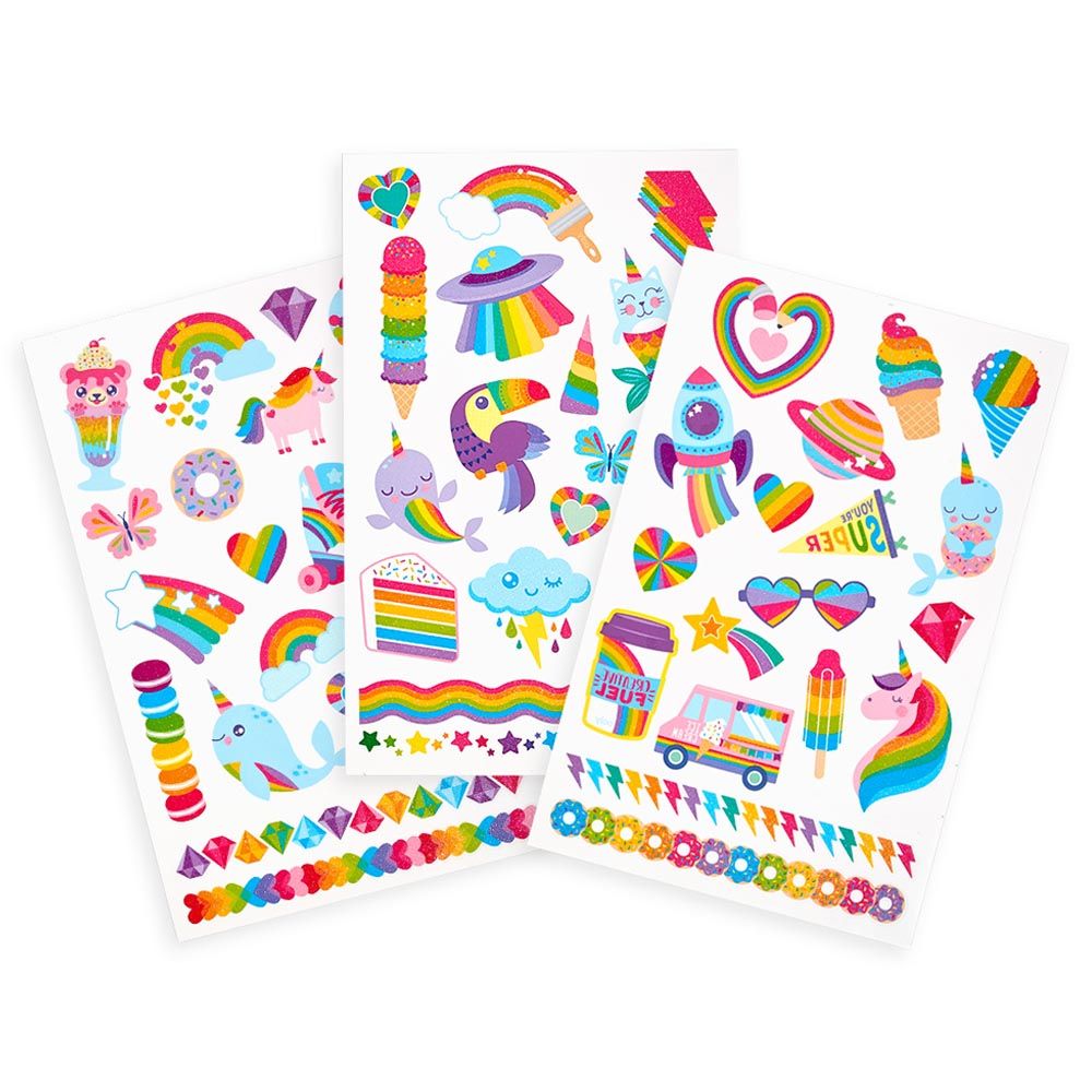 Ooly - Tattoo-Palooza Temporary Tattoos - Over The Rainbow