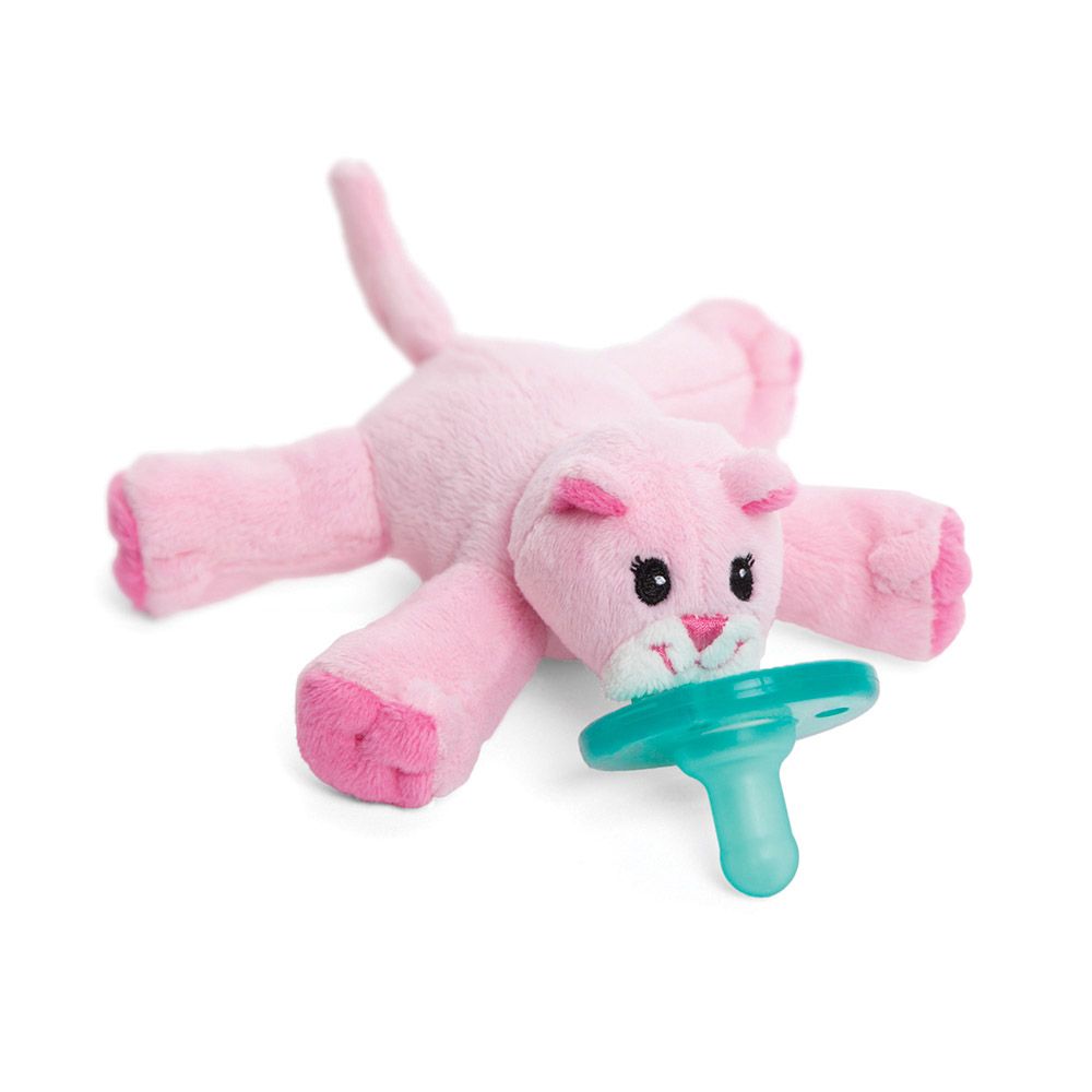 Wubbanub - Pink Kitty Pacifier