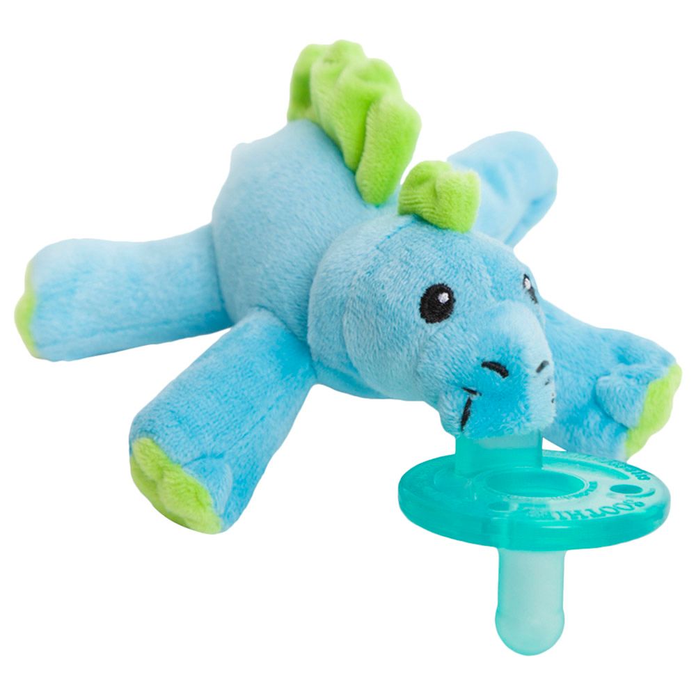 Wubbanub - Pacifier Baby Dino - Blue