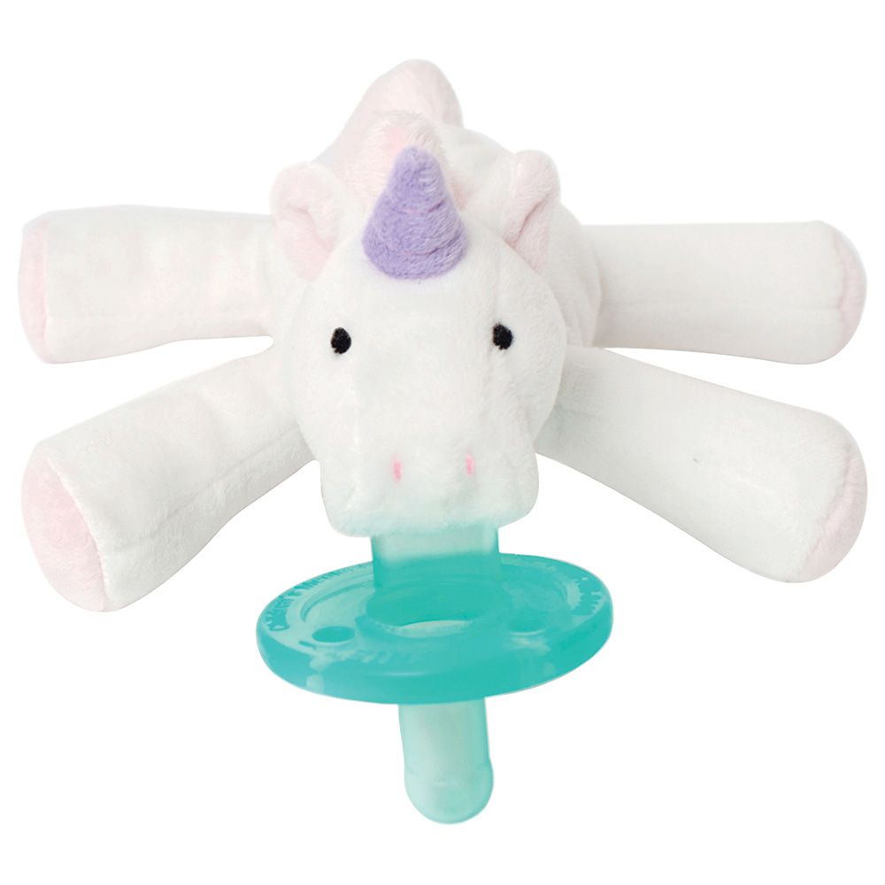 Wubbanub - Blush Pink Unicorn Pacifier