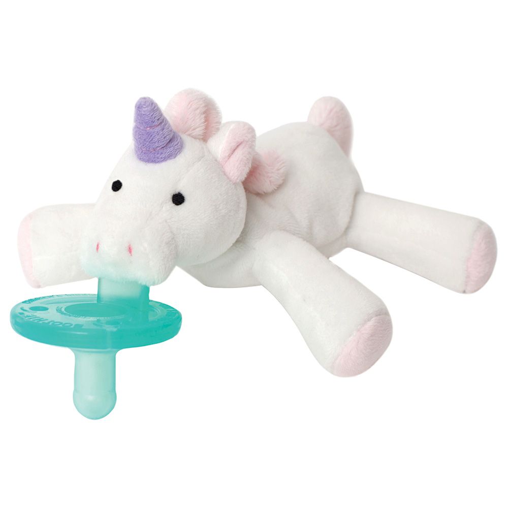 Wubbanub - Blush Pink Unicorn Pacifier