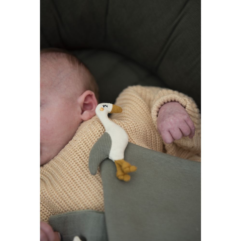 Trixie - Baby Comforter/Security Blanket - Heron