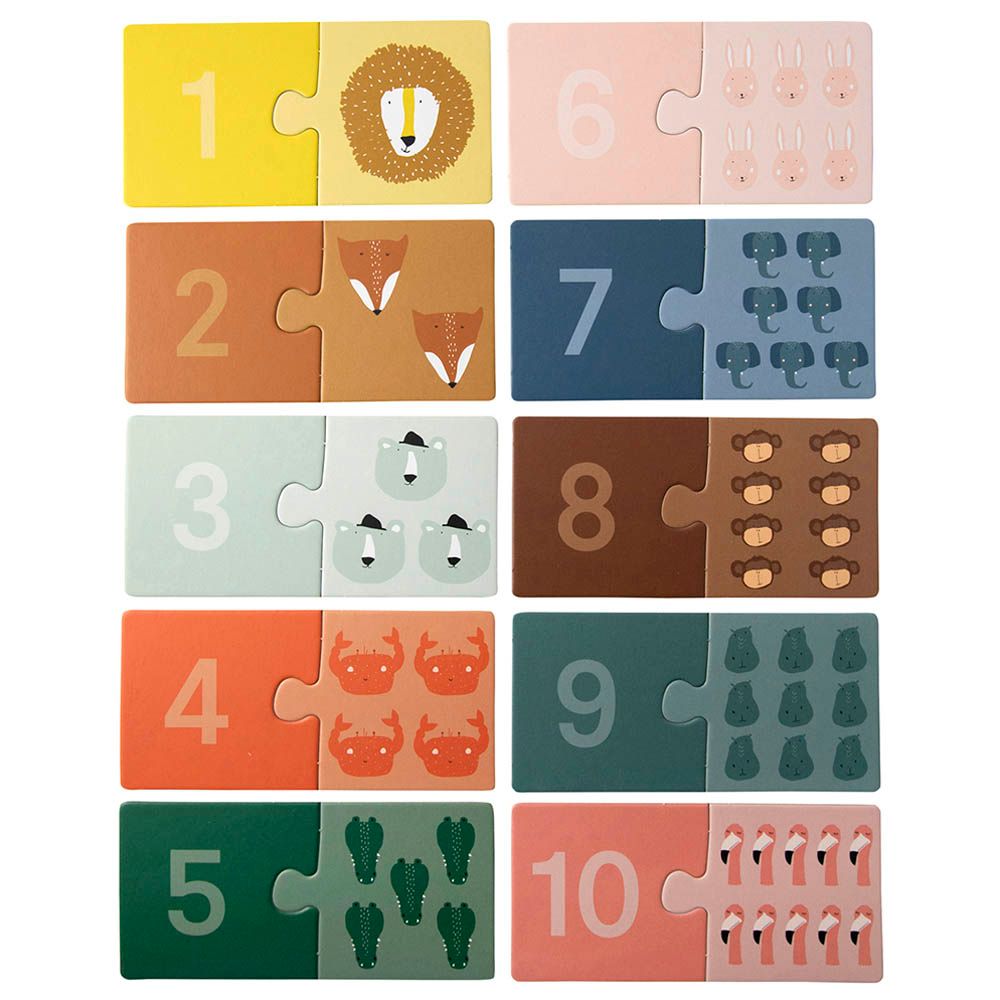 Trixie - Counting Puzzle - 10 pcs